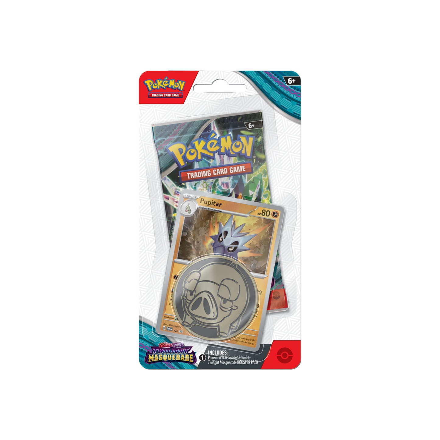 POKÉMON TCG: TWILIGHT MASQUERADE - PUPITAR BLISTER