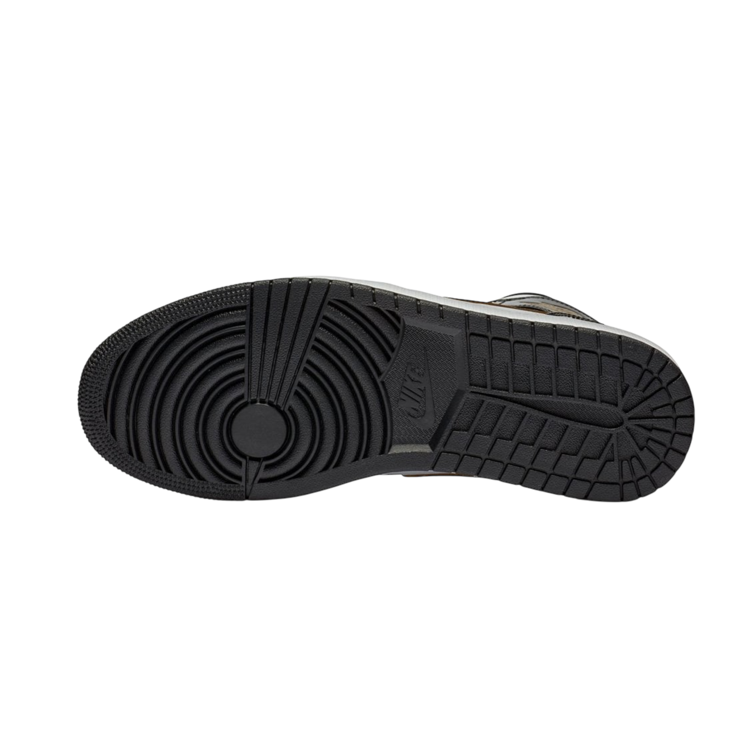 JORDAN 1 MID METALLIC-GOLD BLACK