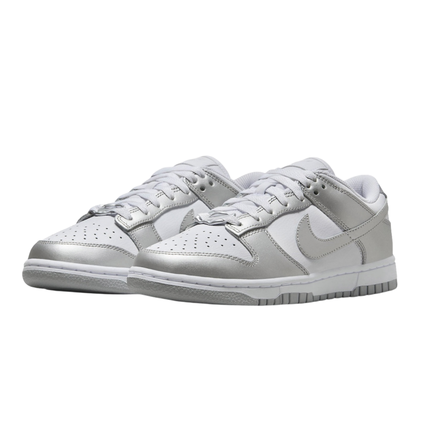 NIKE DUNK LOW METALLIC SILVER