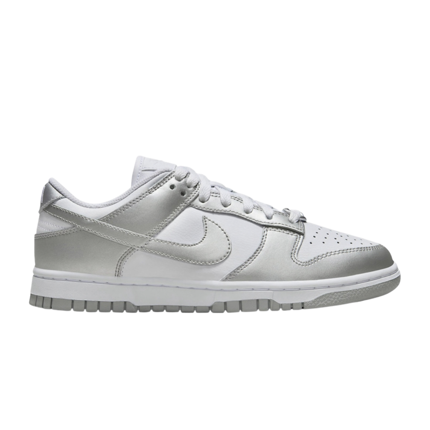 NIKE DUNK LOW METALLIC SILVER
