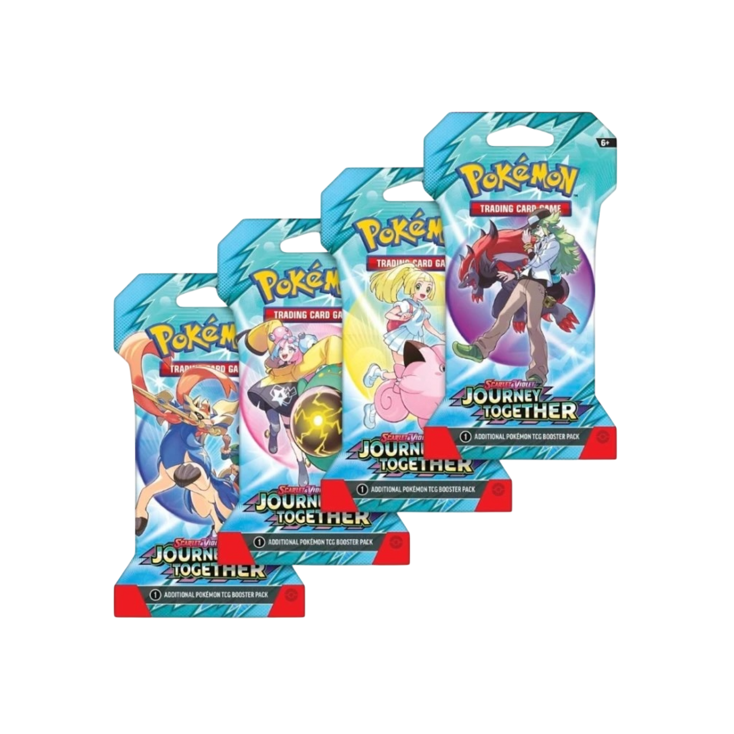 POKÉMON TCG - JOURNEY TOGETHER - SLEEVED BOOSTER