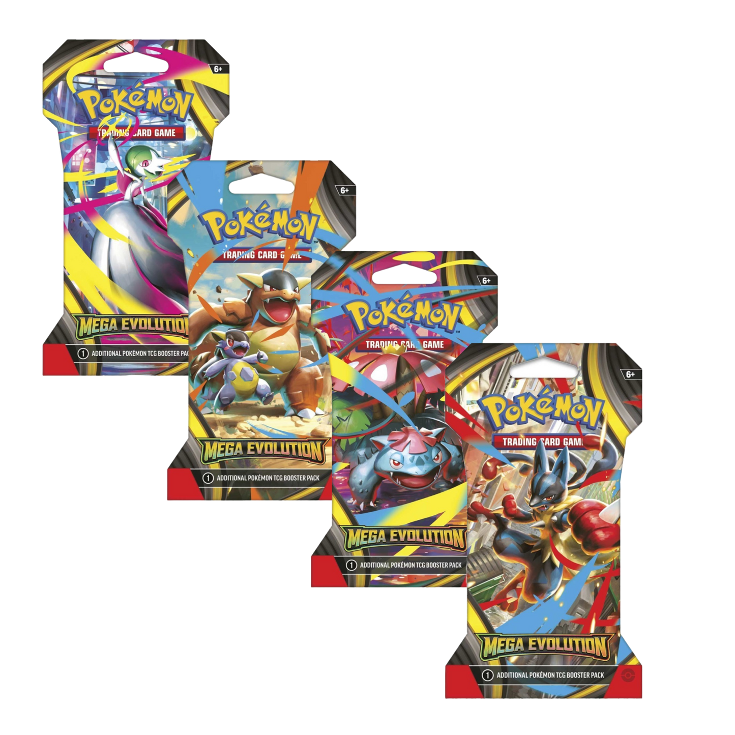 POKÉMON MEGA EVOLUTION SLEEVED BOOSTER