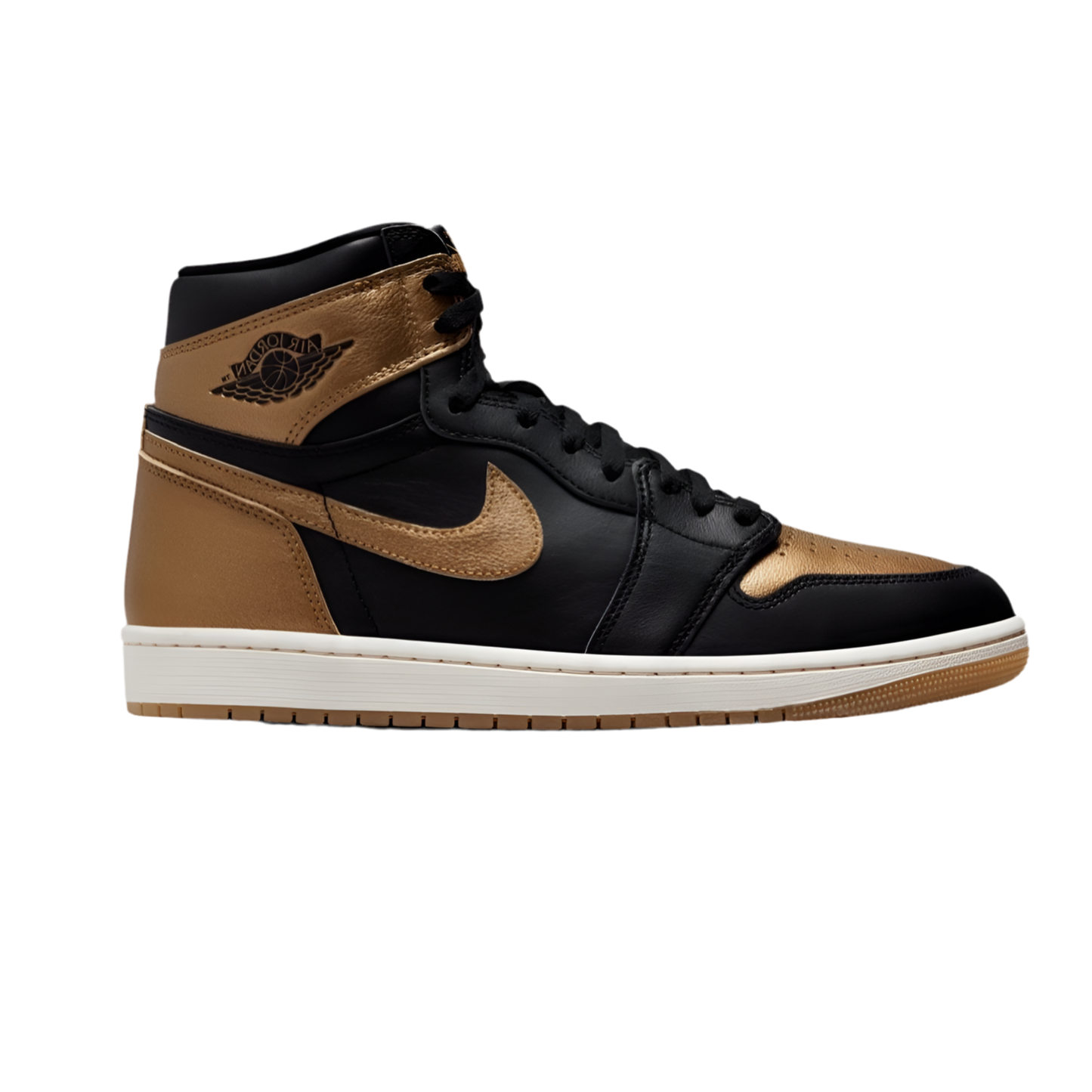 JORDAN 1 HIGH RETRO OG METALLIC GOLD BLACK