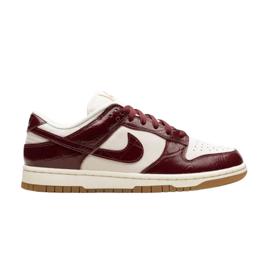 NIKE DUNK LOW LX TEAM RED CROC