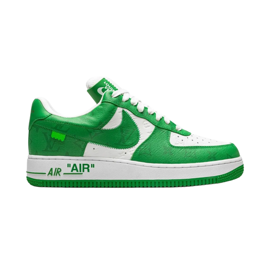 LOUIS VUITTON X OFF-WHITE X NIKE AIR FORCE 1 LOW LUCKY GREEN